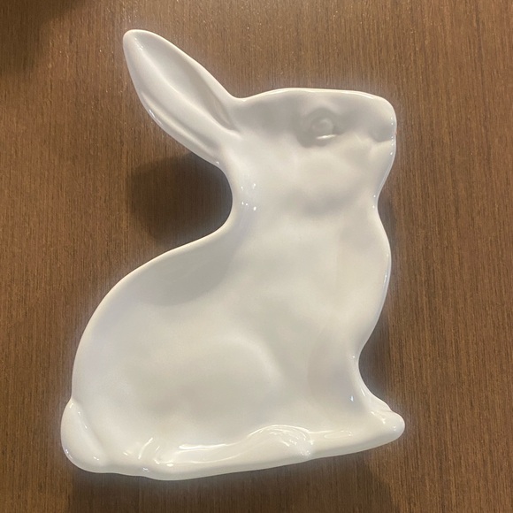Pottery Barn Other - Pottery Barn White Ceramic Bunny dish. NWT Perfect for Spring or Easter.